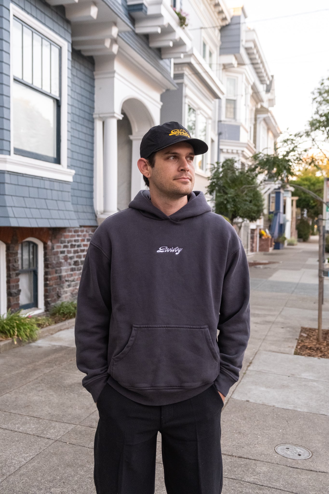 Embroidered Logo Hoodie